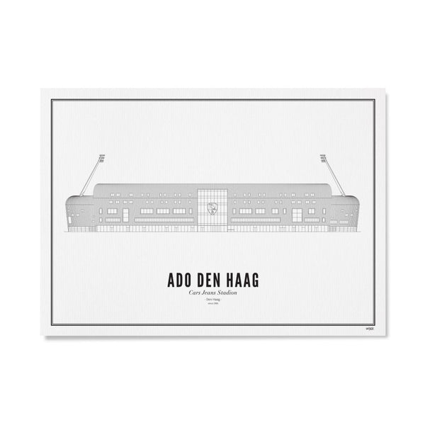 Wijck plattegronden - ADO Den Haag stadion
