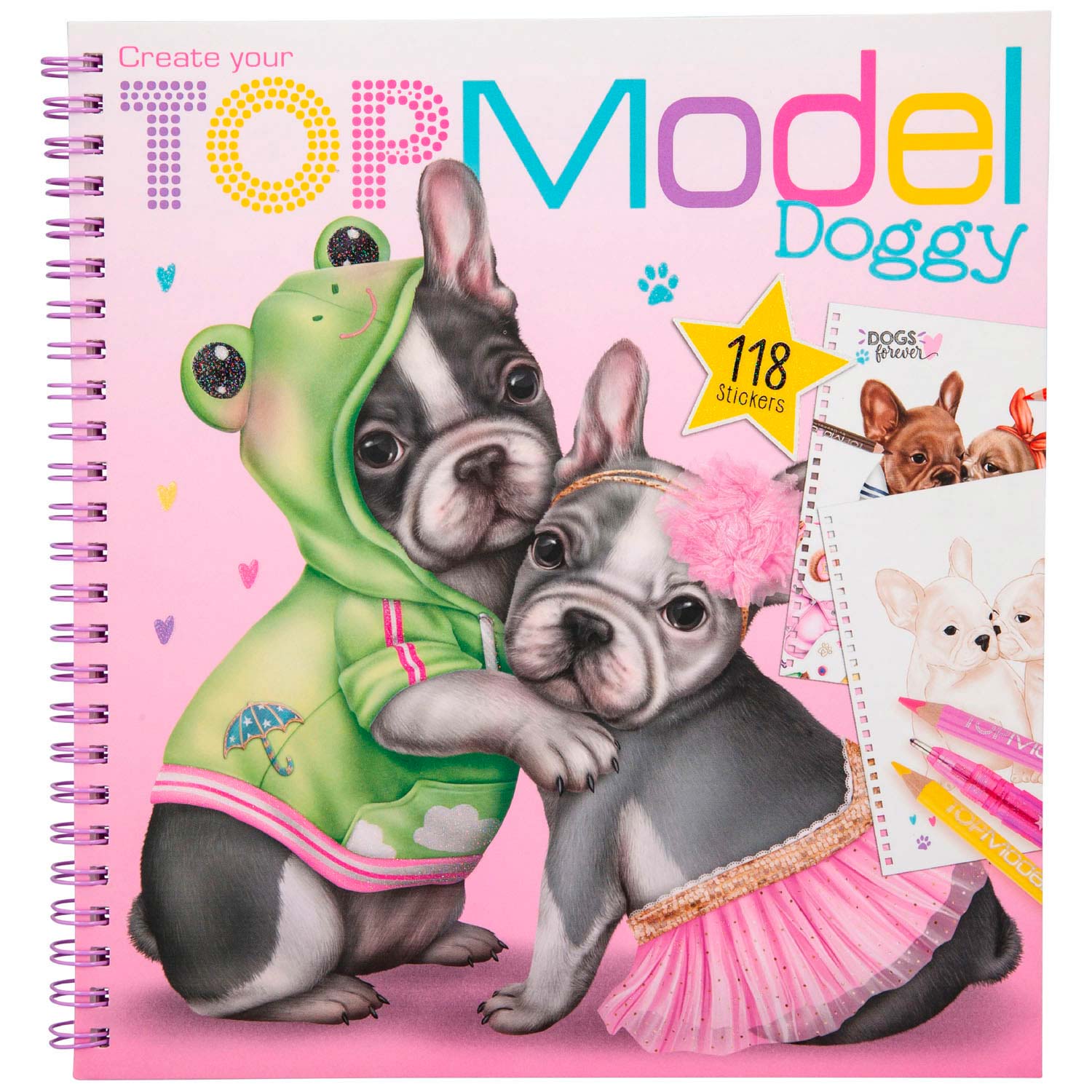 TOPModel Doggy kleurboek