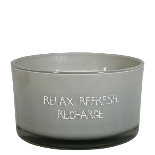 Relax Refresh Recharge - minty bamboo